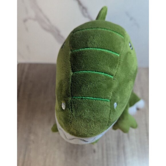 Your Zone Large 16" T-Rex Dinosaur Green Blue Dino Plush Stuffed Animal, - Picture 6 of 9